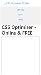 Mobile Screenshot of csstidyonline.com